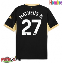 Camiseta Manchester City Matheus Nunes #27 Visitante Equipación 2026-27 manga corta
